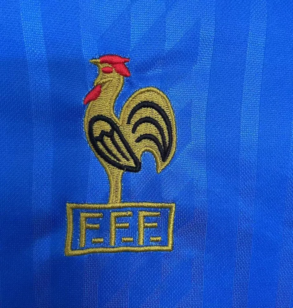 France 1994 Retro France Home Football Shirt 1994 — 5