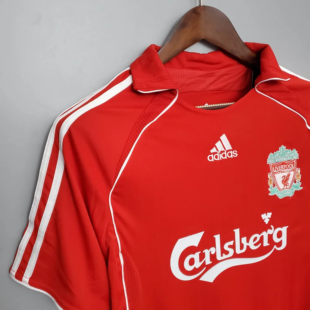 Liverpool 2006/2007 Retro Liverpool Football Shirt Home 2006/2007 — 6