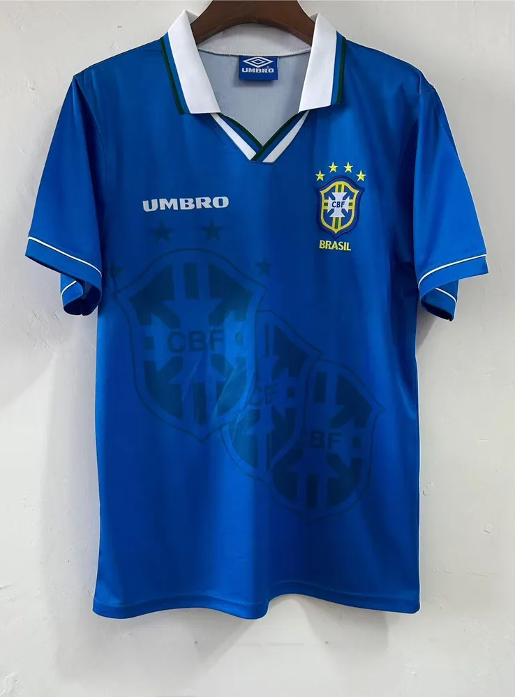 Brazil 1994 Retro Brazil Visitante Camiseta de fútbol 1994
