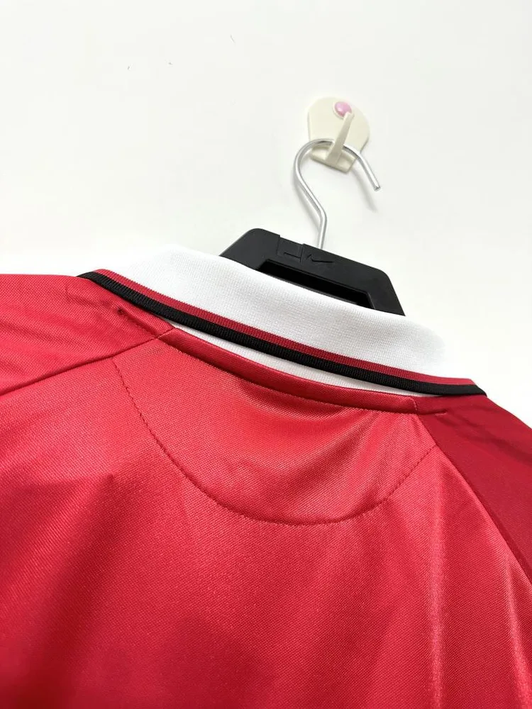 Manchester United 1999/2000 Retro Manga larga Manchester United Local Camiseta de fútbol 1999/2000 — 4
