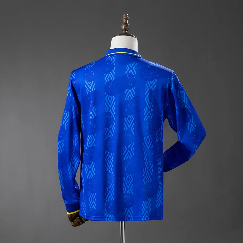 Colombia 1994 Retro Colombia Away Long-sleeved Jersey 1994 — 2