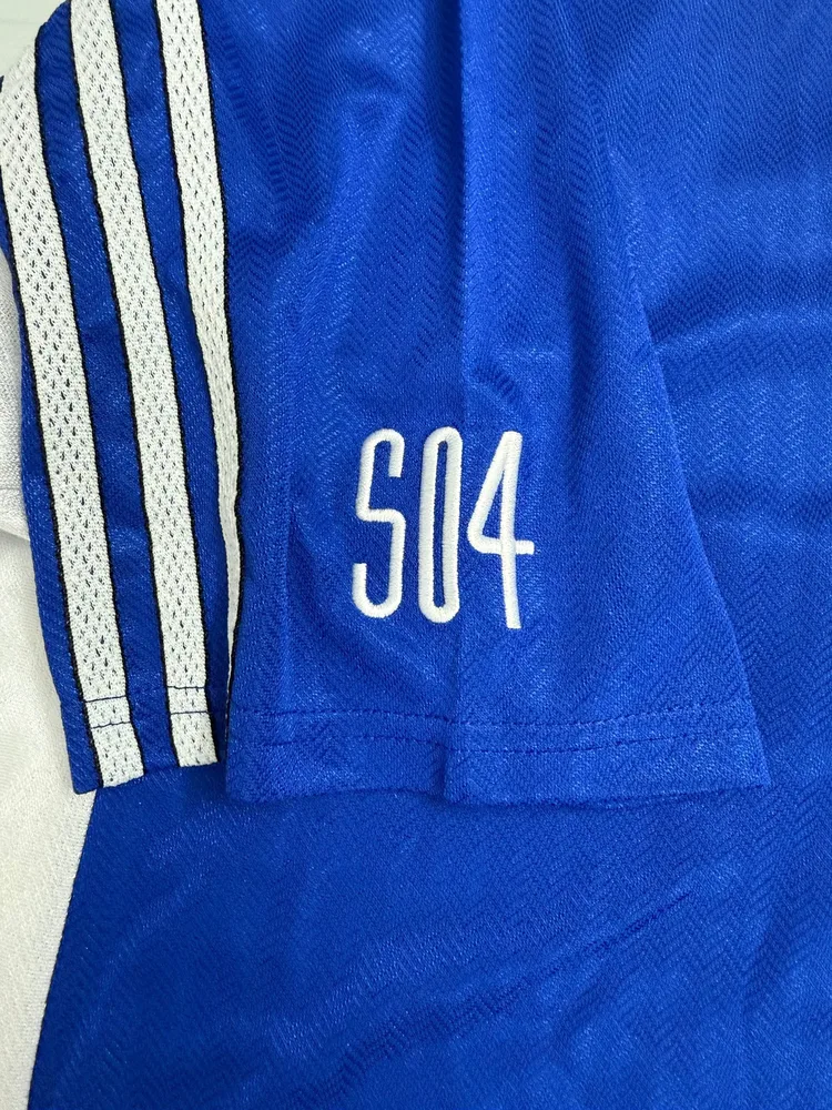 Schalke 04 1998/2000 Retro Schalke 04 Home Football Jersey 1998/2000 — 8