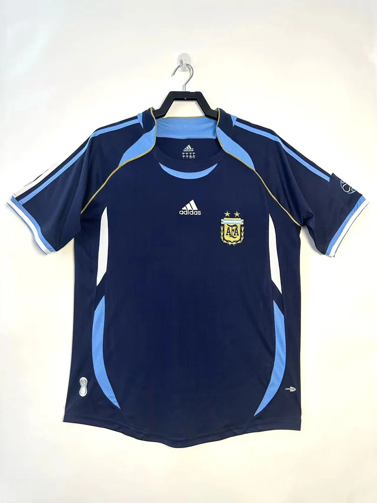 Argentina 2006 Retro Argentina National Team Visitante Jersey 2006