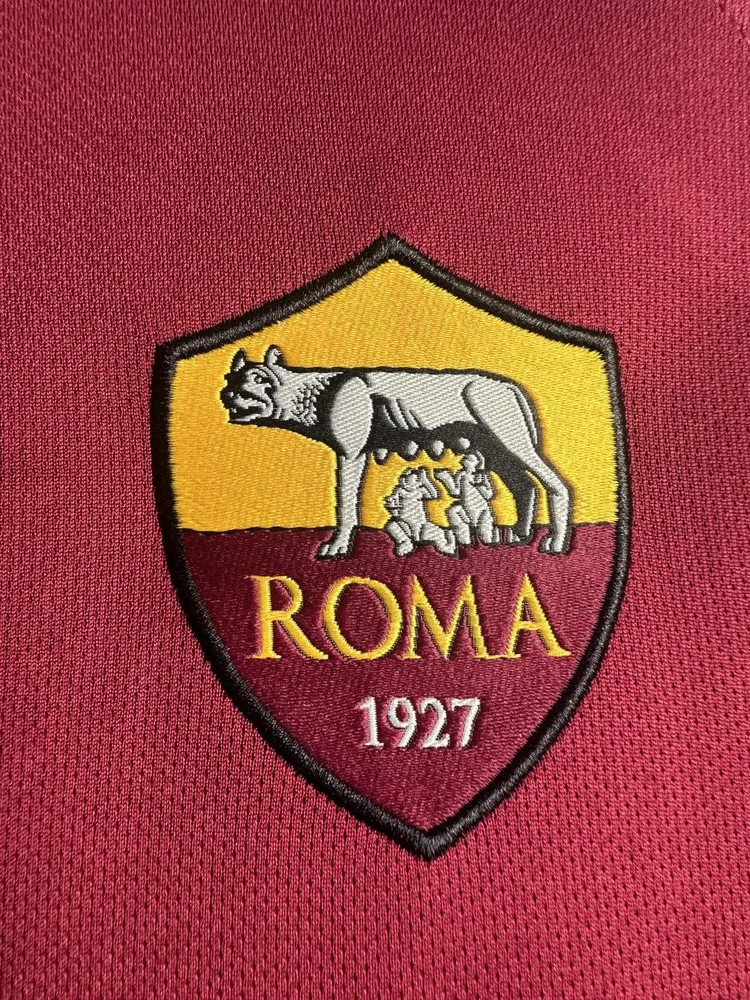 AS Roma 2017-2018 Retro Long Sleeve Roma Home Soccer Jersey 2017/2018 — 5