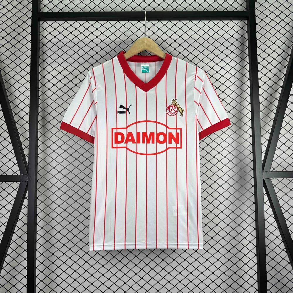 FC Köln 1985/1986 Retro FC Köln Local Camiseta de fútbol 1985/1986
