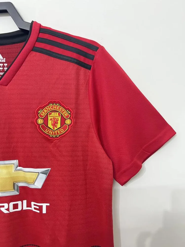 Manchester United 2018-2019 Retro Manchester United Home Football Shirt 2018/2019 — 5