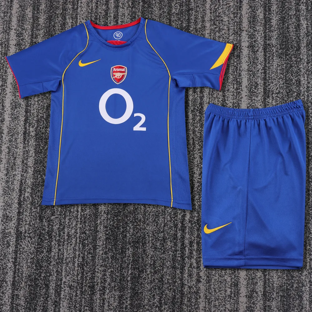 Arsenal 2004-2005 Retro Arsenal Visitante Camiseta de fútbol Talla infantil 2004/2005