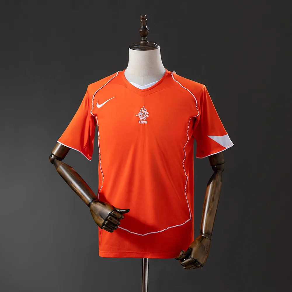Netherlands 2004 Retro Netherlands National Team Local Jersey 2004