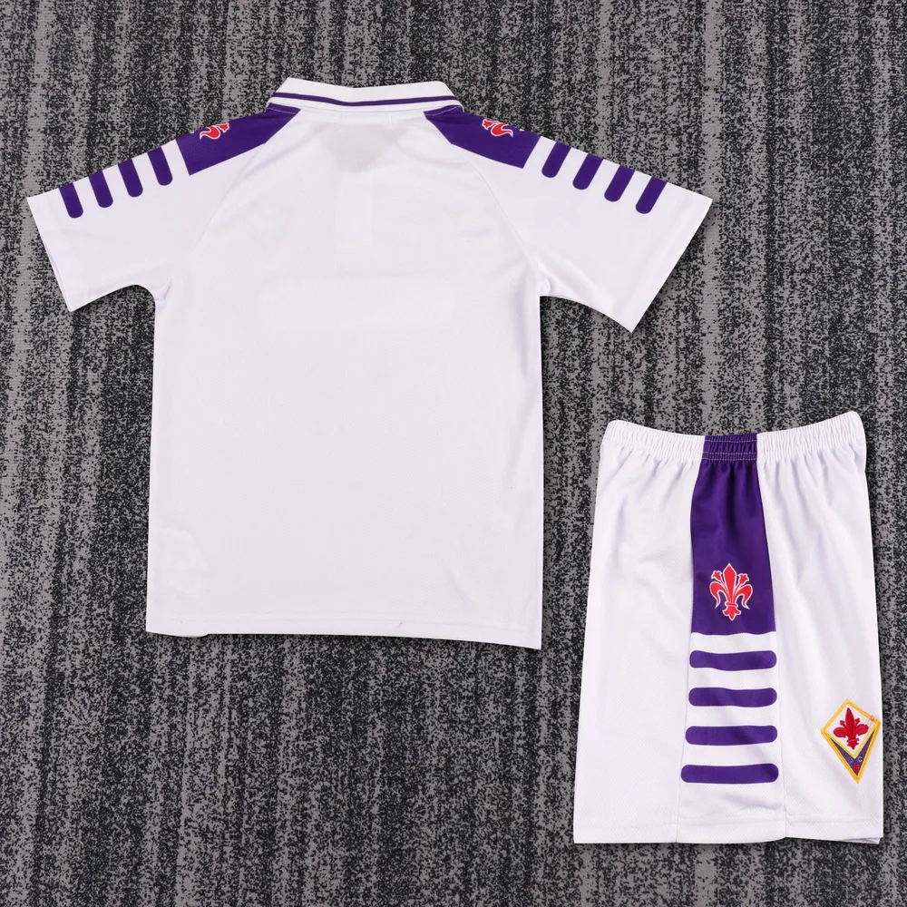Fiorentina 1998-1999 Retro Fiorentina Away Football Shirt Kids Size 1998/1999 — 2
