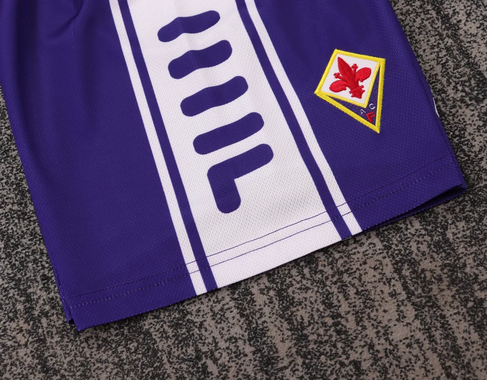 Fiorentina 1999-2000 Retro Fiorentina Home Football Shirt Kids Size 1999/2000 — 12