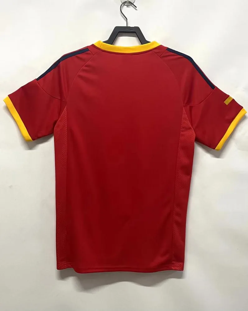 Spain 2002 Retro Spain Home Soccer Shirt 2002 — 2