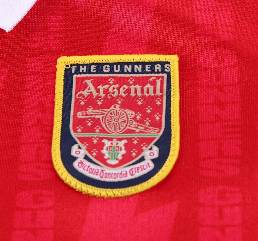 Arsenal 1994-1996 Retro Arsenal Home Football Shirt Kids Size 1994/1996 — 5