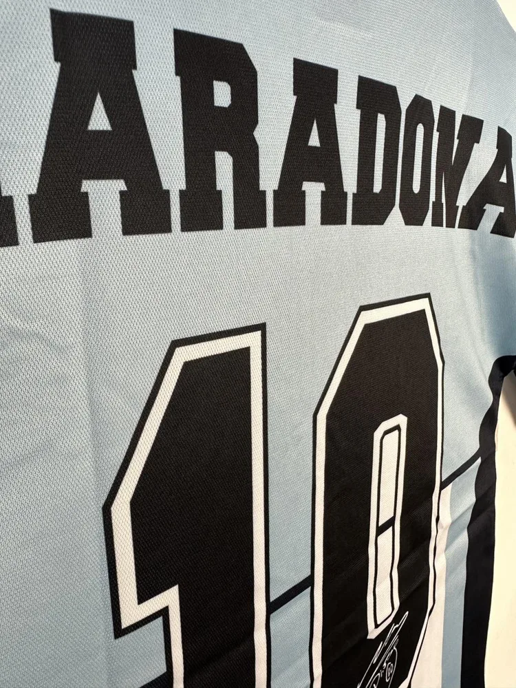 Argentina 2001 Retro Argentina National Team Maradona Commemorative Jersey 2001 — 6