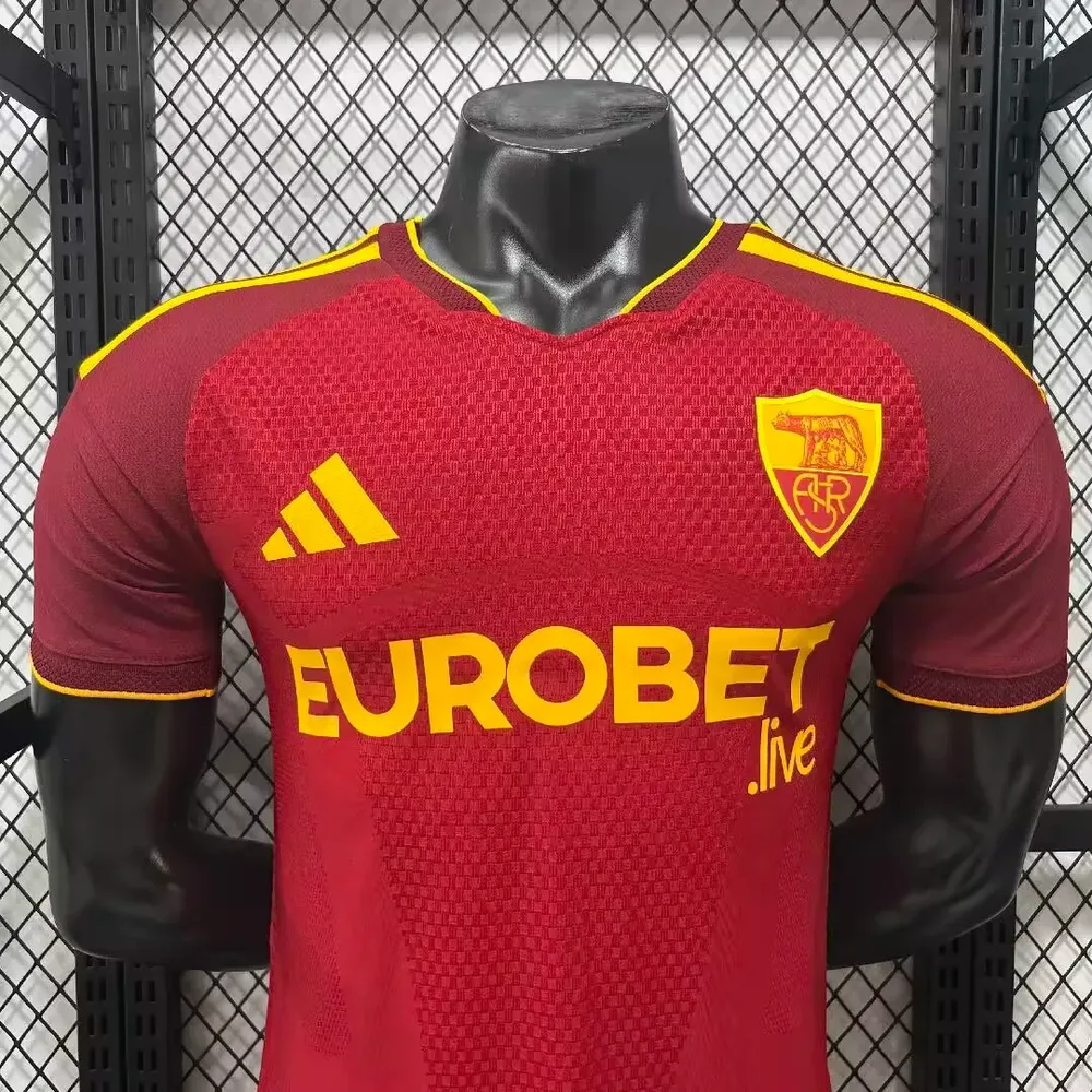 AS Roma 2026/2027 Player Version Roma Home Football Jersey 2026/27 — 4