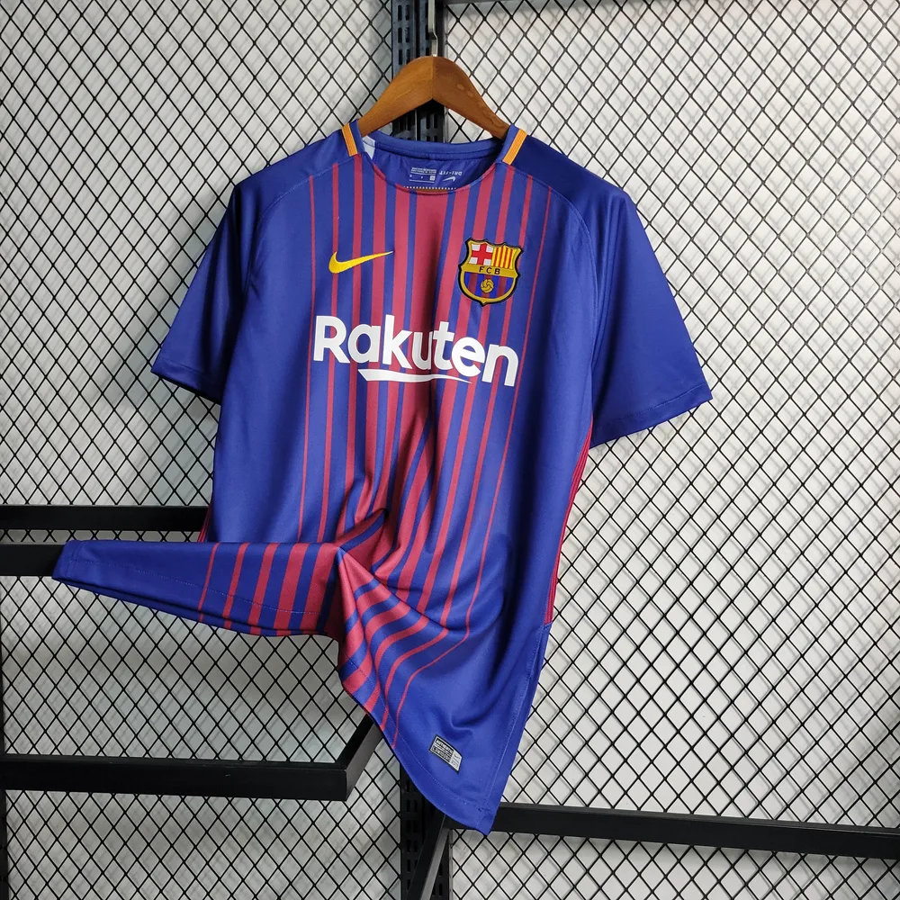 Barcelona 2017/2018 Retro Barcelona Local Camiseta de fútbol 2017/2018 — 3