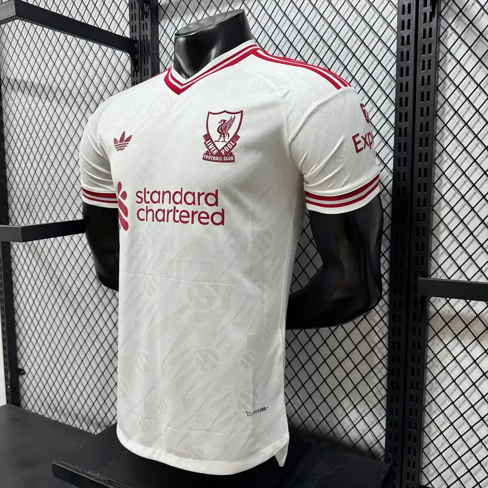 Liverpool 2026/2027 Versión jugador Liverpool Visitante Camiseta de fútbol 2026/27 — 4