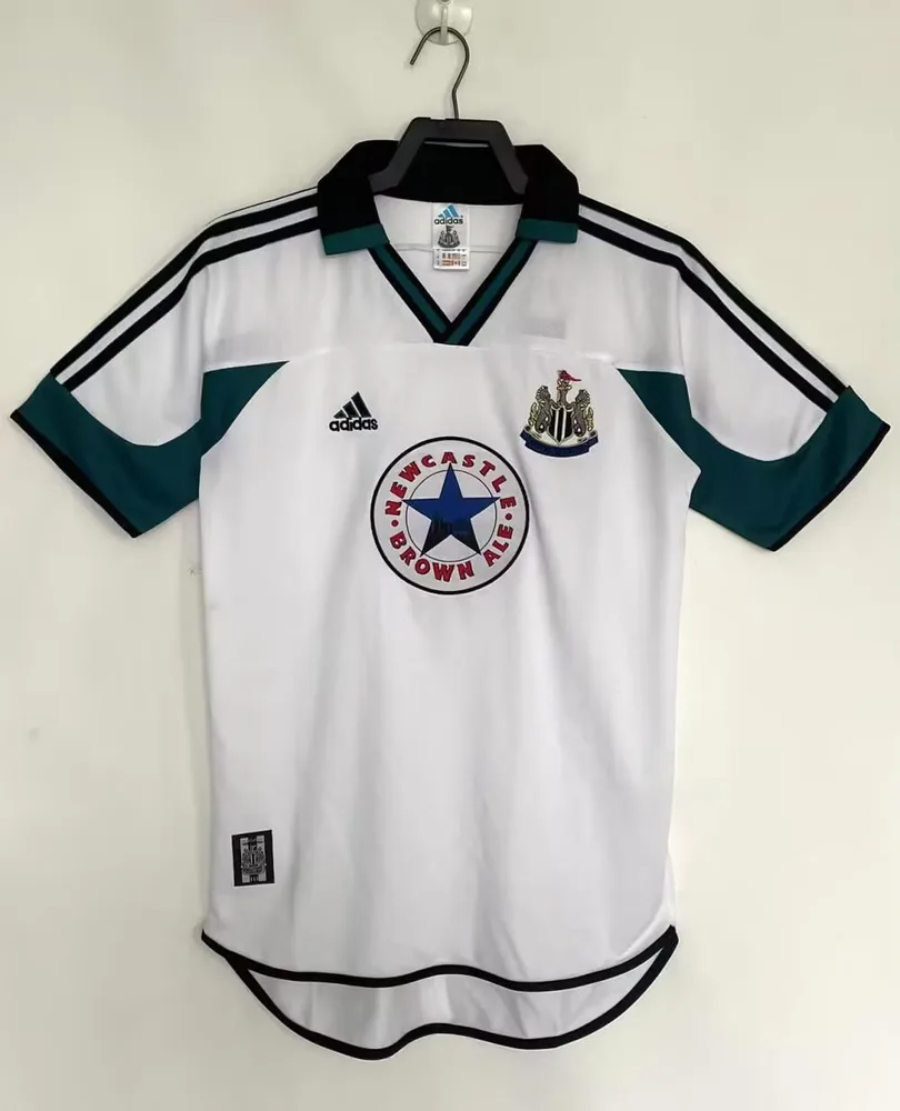 Newcastle 1999-2000 Retro Newcastle United Visitante Camiseta de fútbol 1999/2000