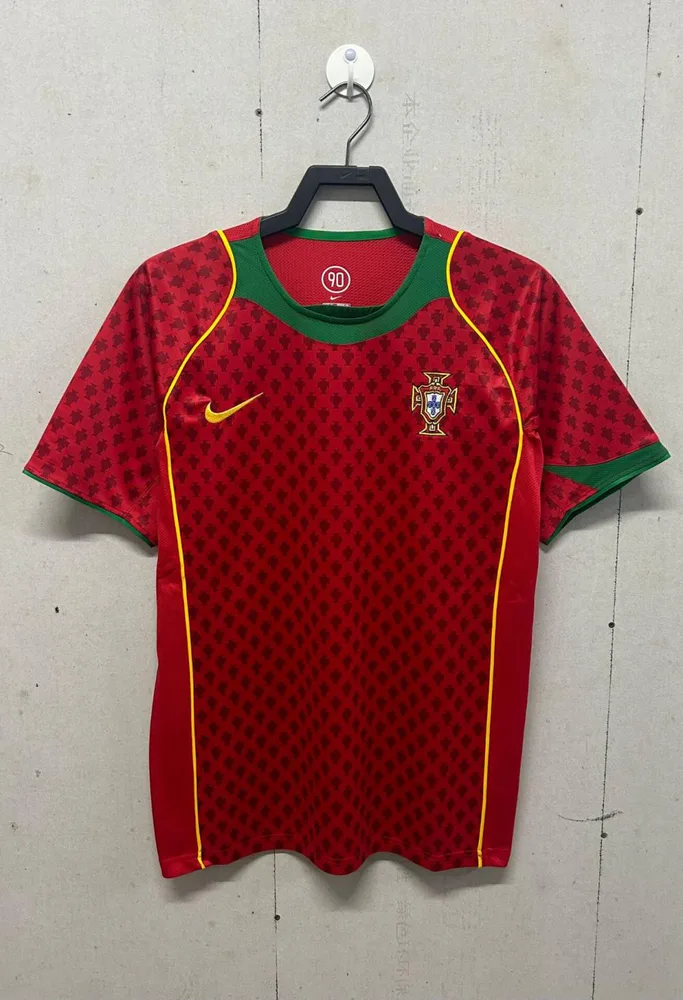 Portugal 2004 Retro Portugal Local Camiseta de fútbol 2004