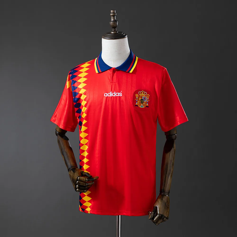 Spain 1994 Retro Spain Local Camiseta de fútbol 1994