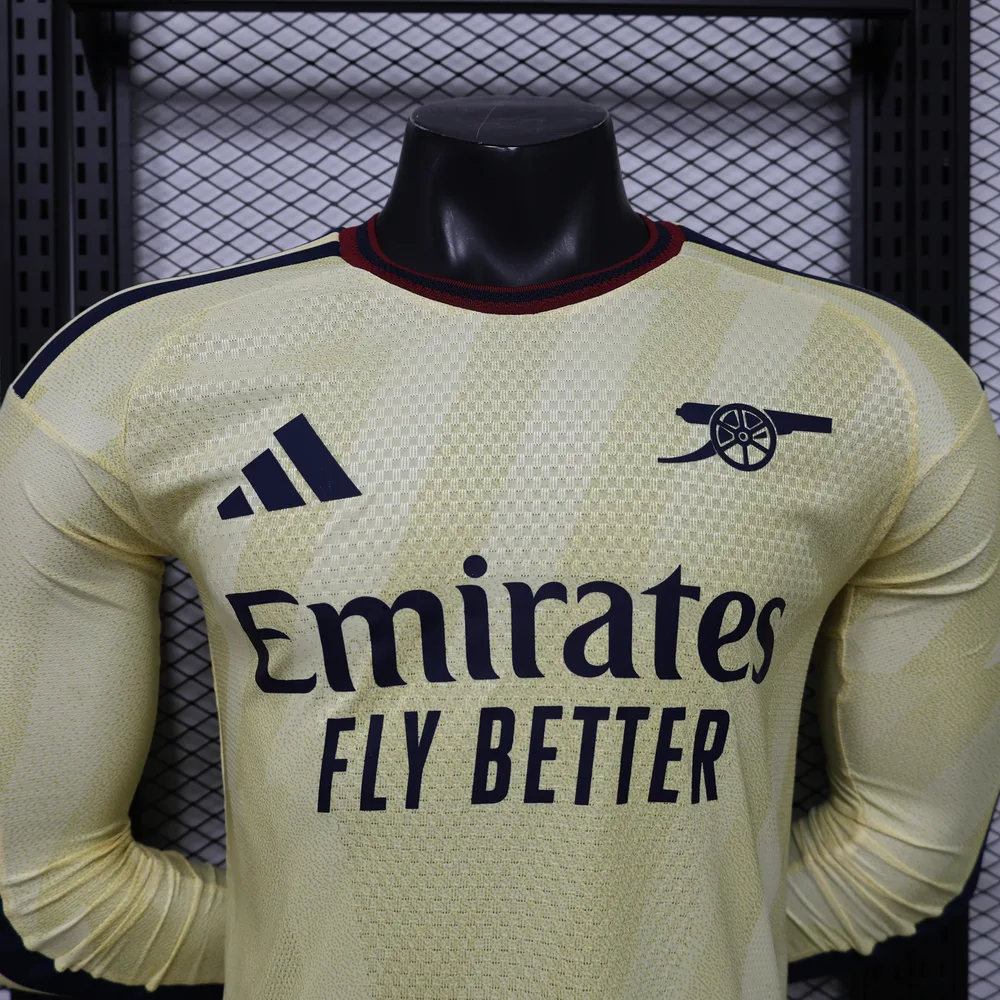Arsenal 2026/2027 Long Sleeve Player Version Arsenal Third Away Football Jersey 2026/27 — 3
