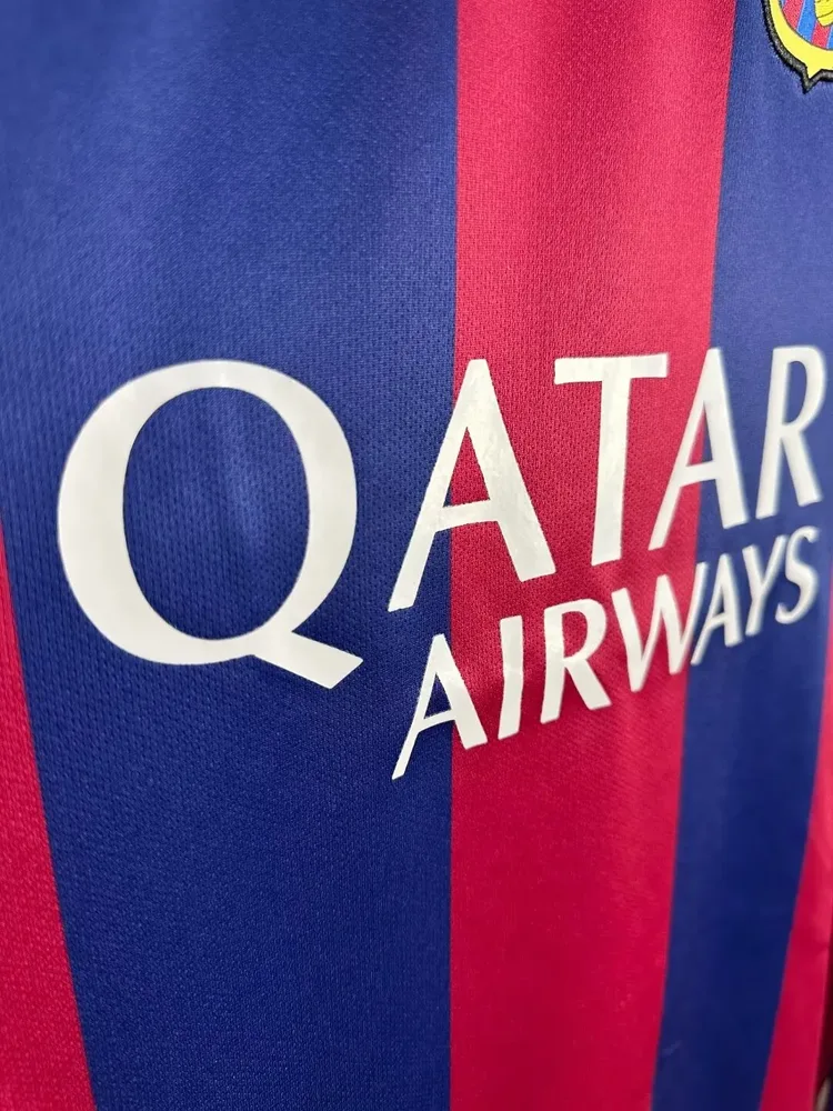 Barcelona 2014/2015 Retro Manga larga Barcelona Camiseta de fútbol Local 2014/2015 — 4