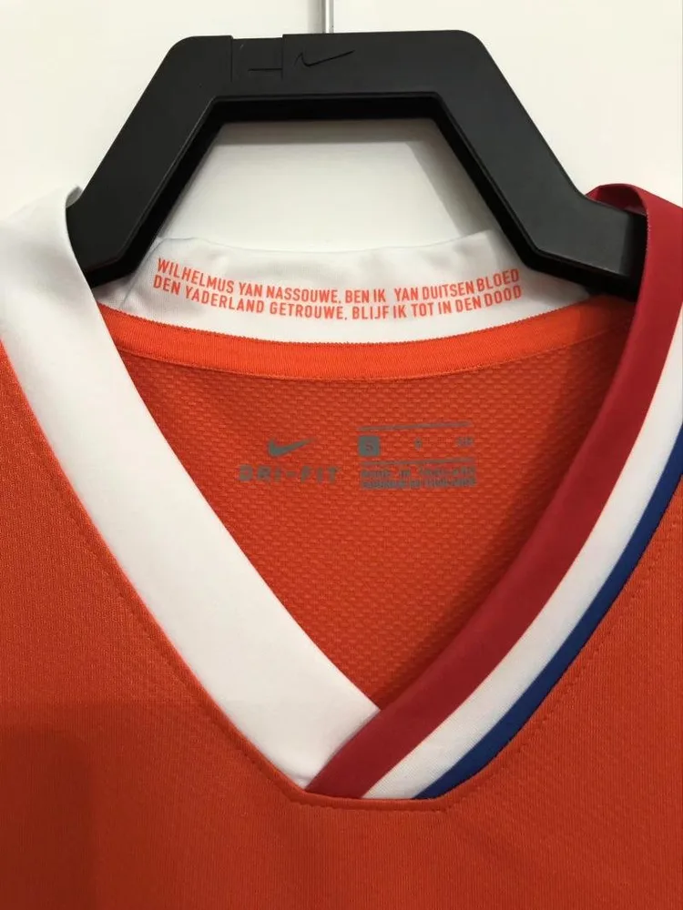 Netherlands 2008 Retro Netherlands Home Football Shirt 2008 — 3