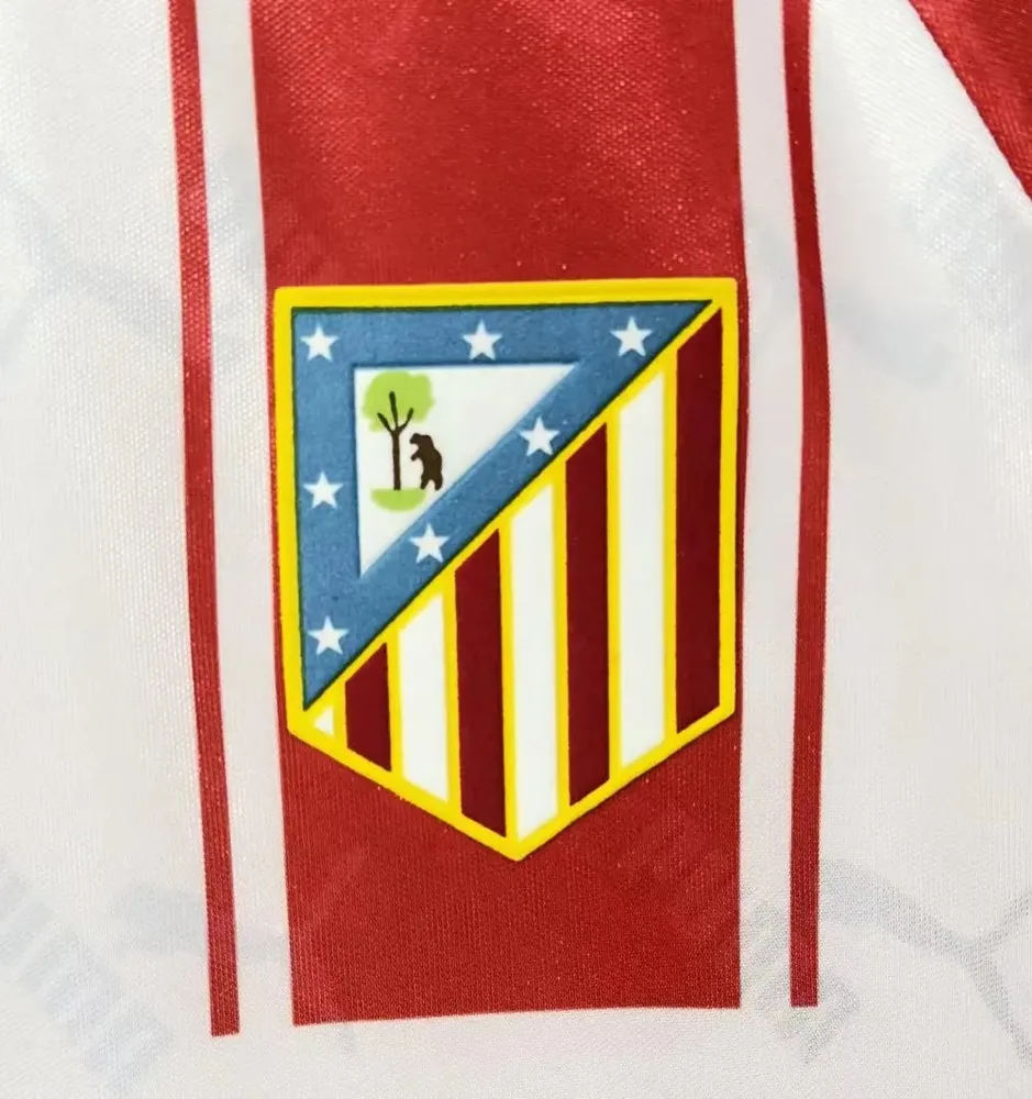 Atlético Madrid 1994/1995 Retro Atletico Madrid Home Soccer Jersey 1994/1995 — 5