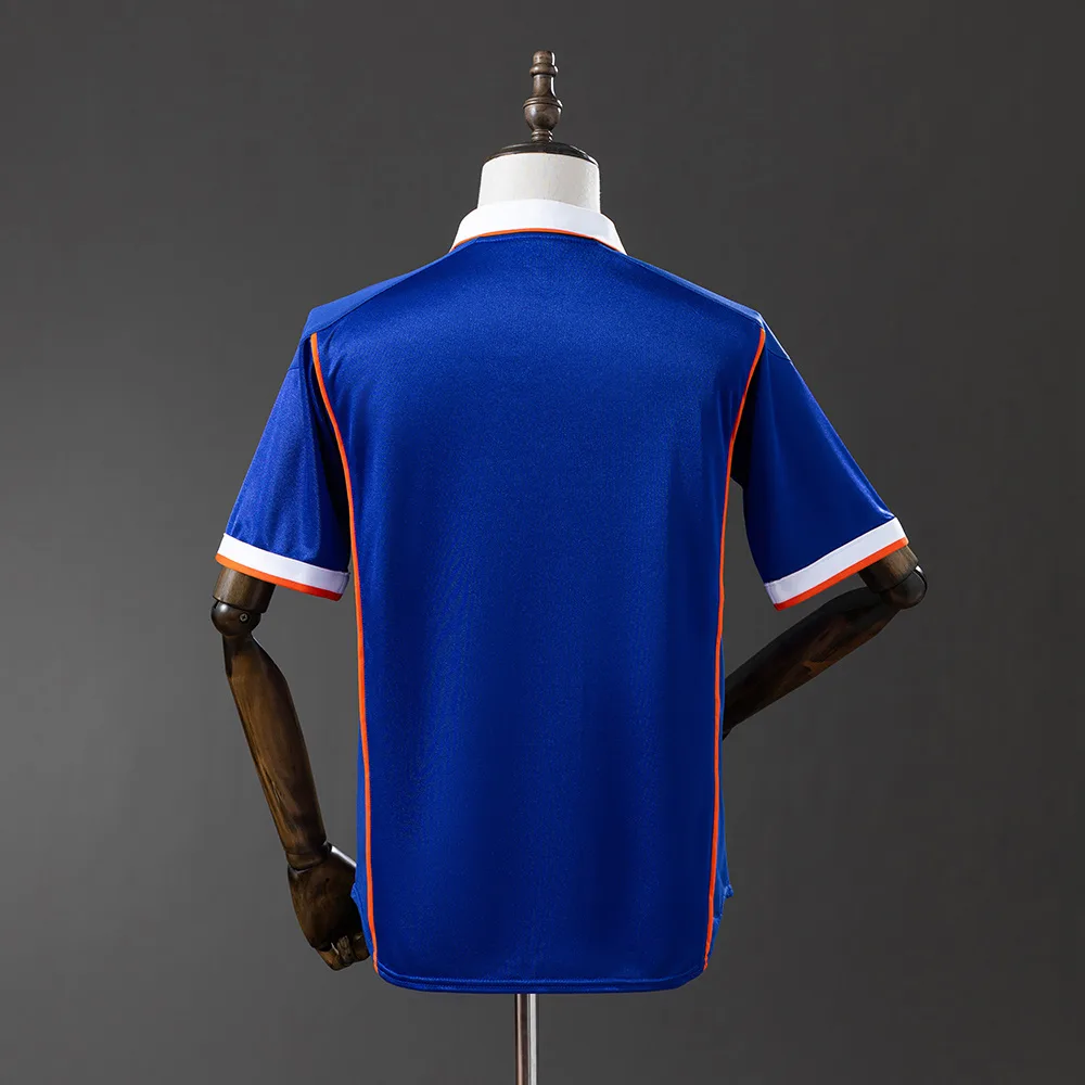 Netherlands 1998 Retro Netherlands National Team Away Football Shirt 1998 — 2