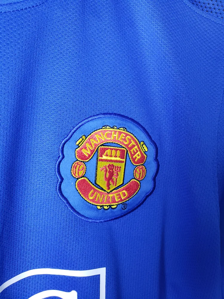 Manchester United 2007/2008 Retro Manchester United Camiseta de fútbol Visitante 2007/2008 — 5