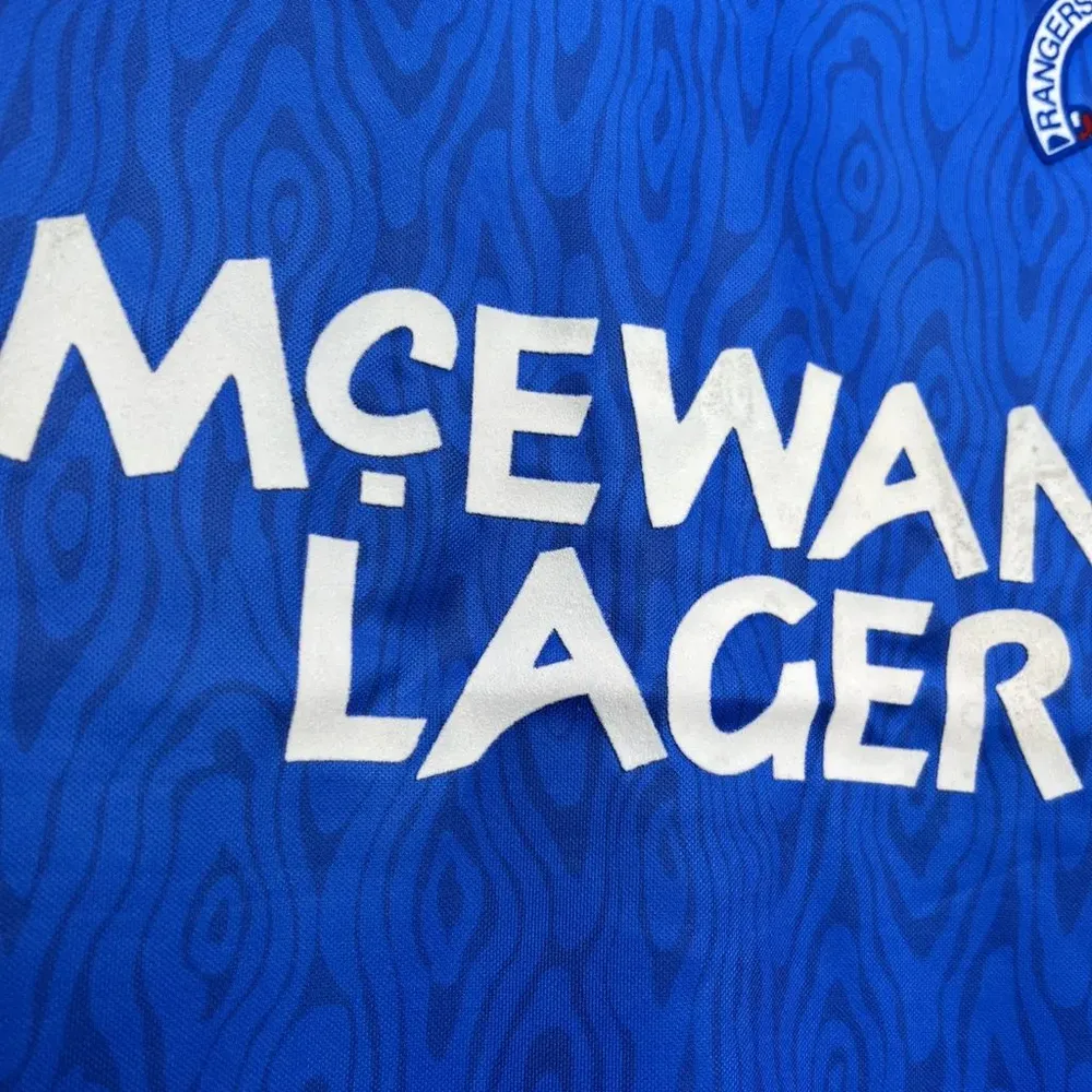 Rangers 1990/1992 Retro Rangers Home Football Shirt 1990/1992 — 5