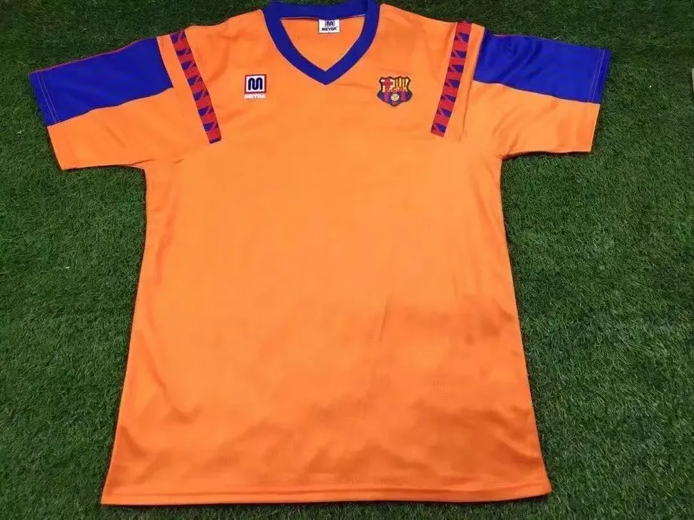 Barcelona 1991/1992 Retro Barcelona Visitante Camiseta de fútbol 1991/1992