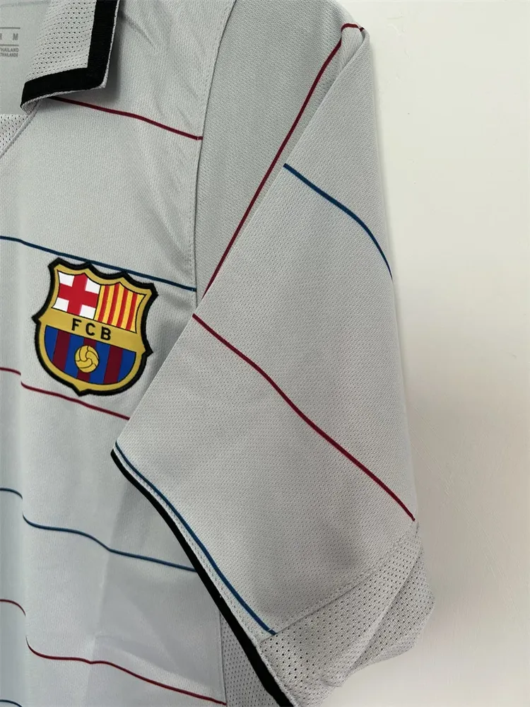 Barcelona 2003/2004 Retro Barcelona Away Football Shirt 2003/2004 — 7