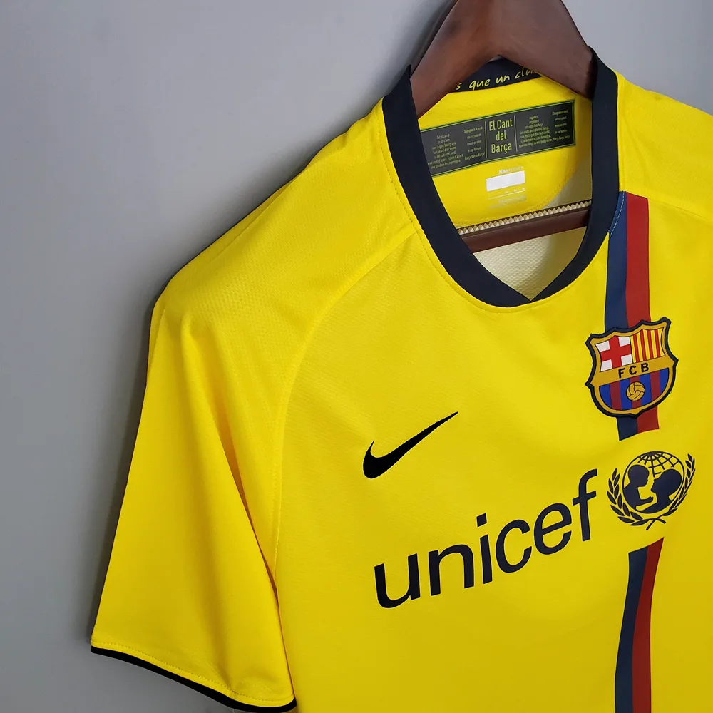 Barcelona 2008/2009 Retro Barcelona Away Football Shirt 2008/2009 — 7