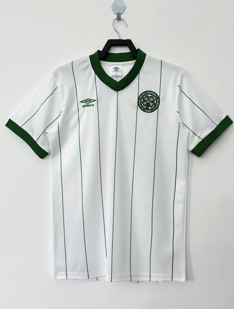 Celtic 1984-1986 Retro Celtic Visitante Camiseta de fútbol 1984/1986