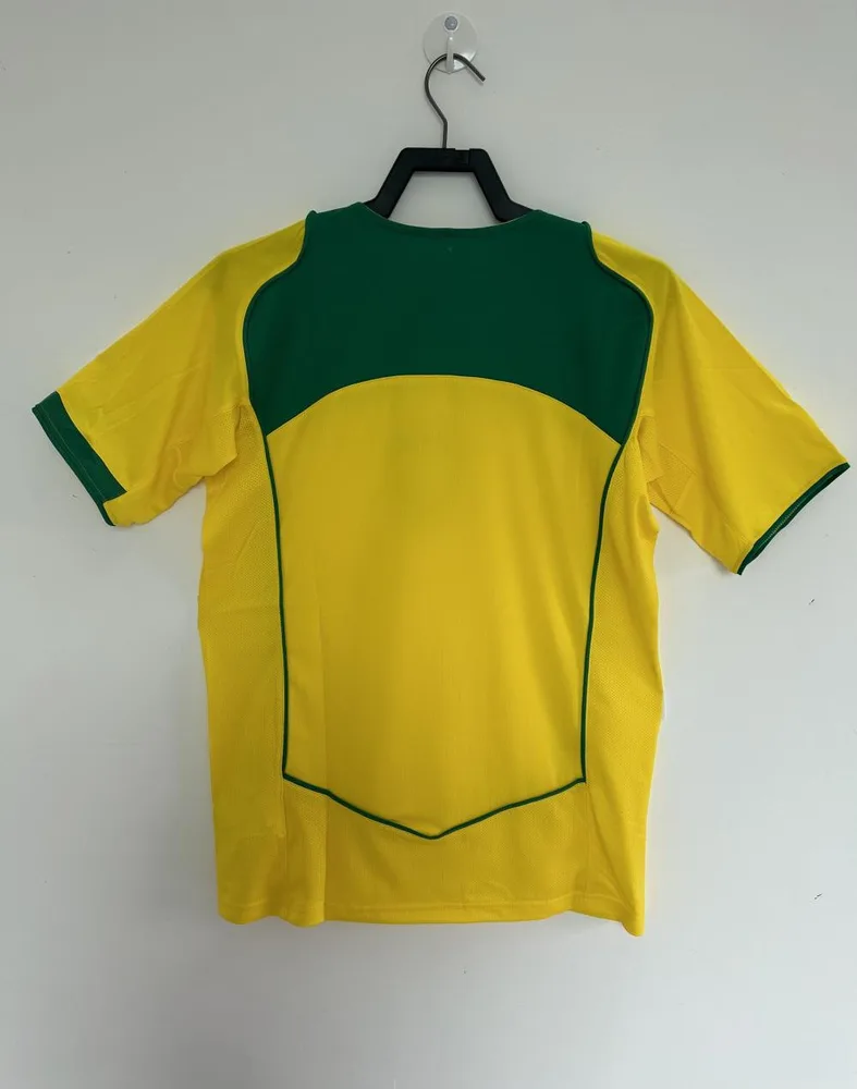 Brazil 2004 Retro Brazil Local Camiseta de fútbol 2004 — 2