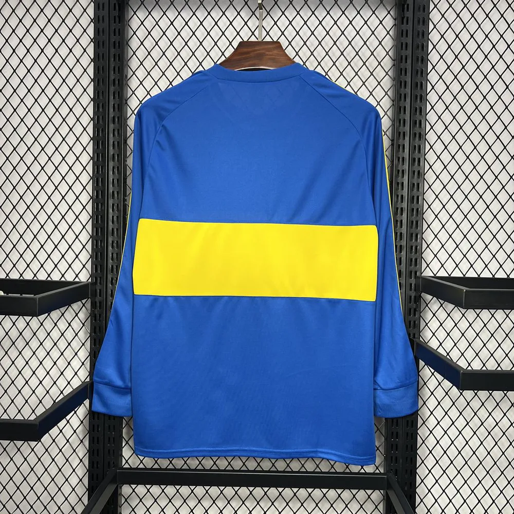 Boca Juniors 1981 Retro Boca Juniors Local Long Sleeves Camiseta de fútbol 1981 — 2