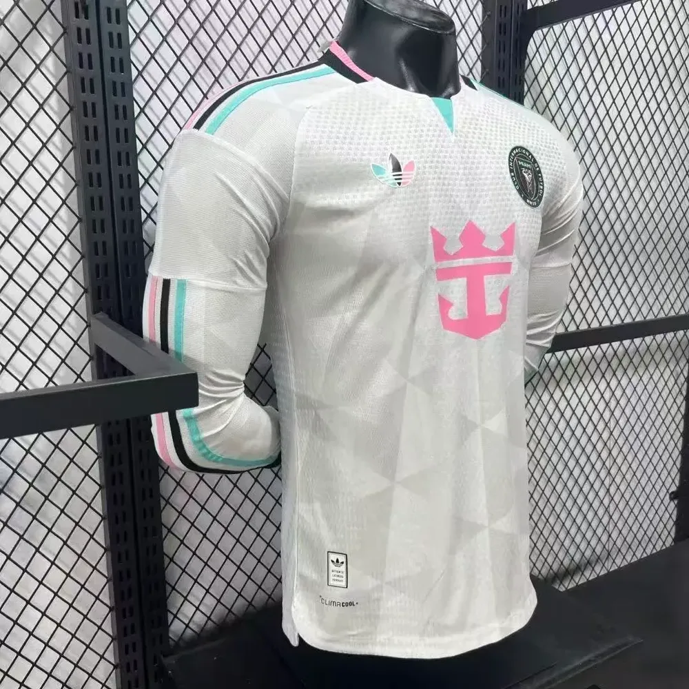 Inter Miami 2026/2027 Manga larga Versión jugador Inter Miami Tercera Visitante Camiseta de fútbol 1:1 Thailand Quality 2026/27 — 3