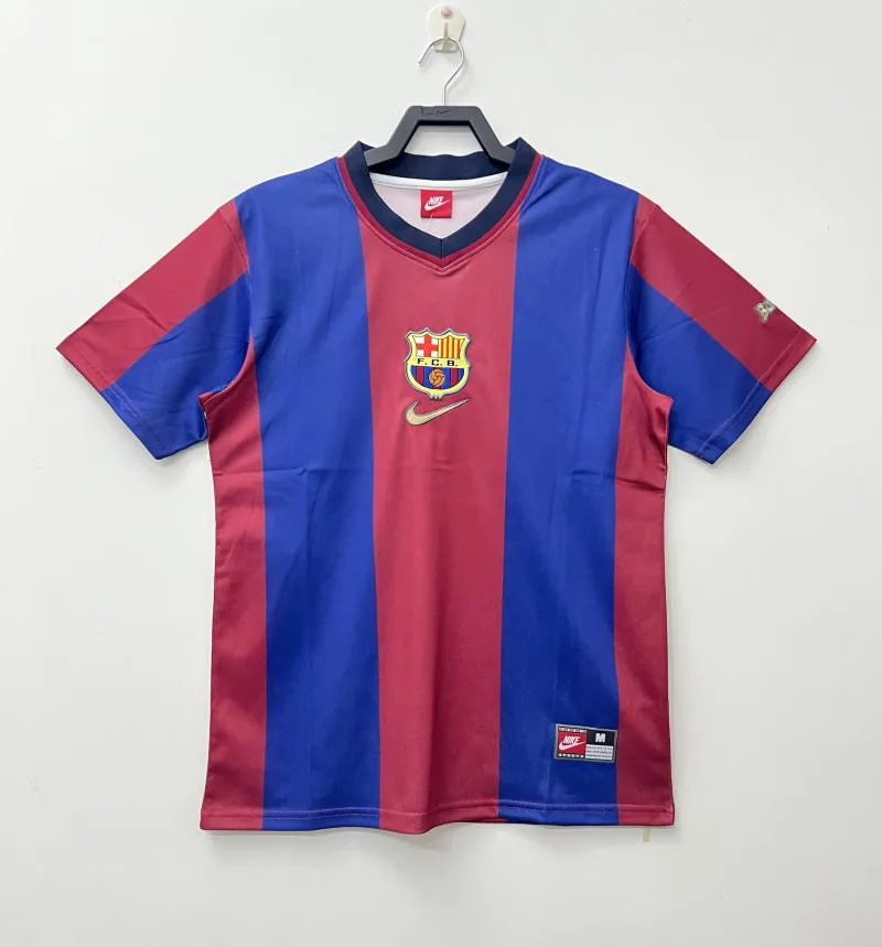 Barcelona 1998/1999 Retro Barcelona Local Camiseta de fútbol 1998/1999