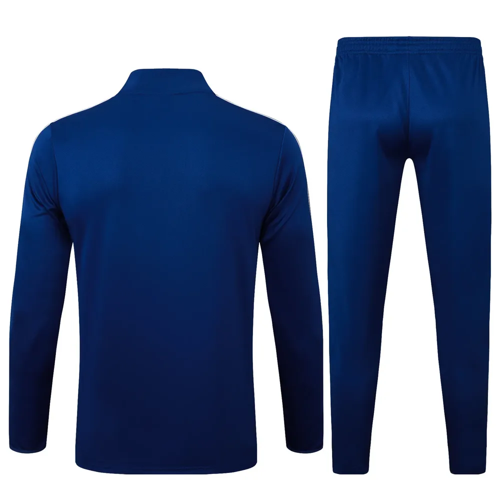 Arsenal 2025/2026 Arsenal Half-Pull Conjunto de entrenamiento Retro Blue Edition Camiseta de fútbol Set 01 2025/2026 — 2