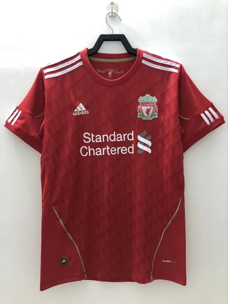 Liverpool 2010/2011 Retro Liverpool Local Camiseta de fútbol 2010/2011