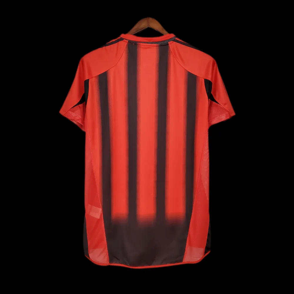 AC Milan 2004/2005 Retro AC Milan Home Football Shirt 2004/2005 — 2