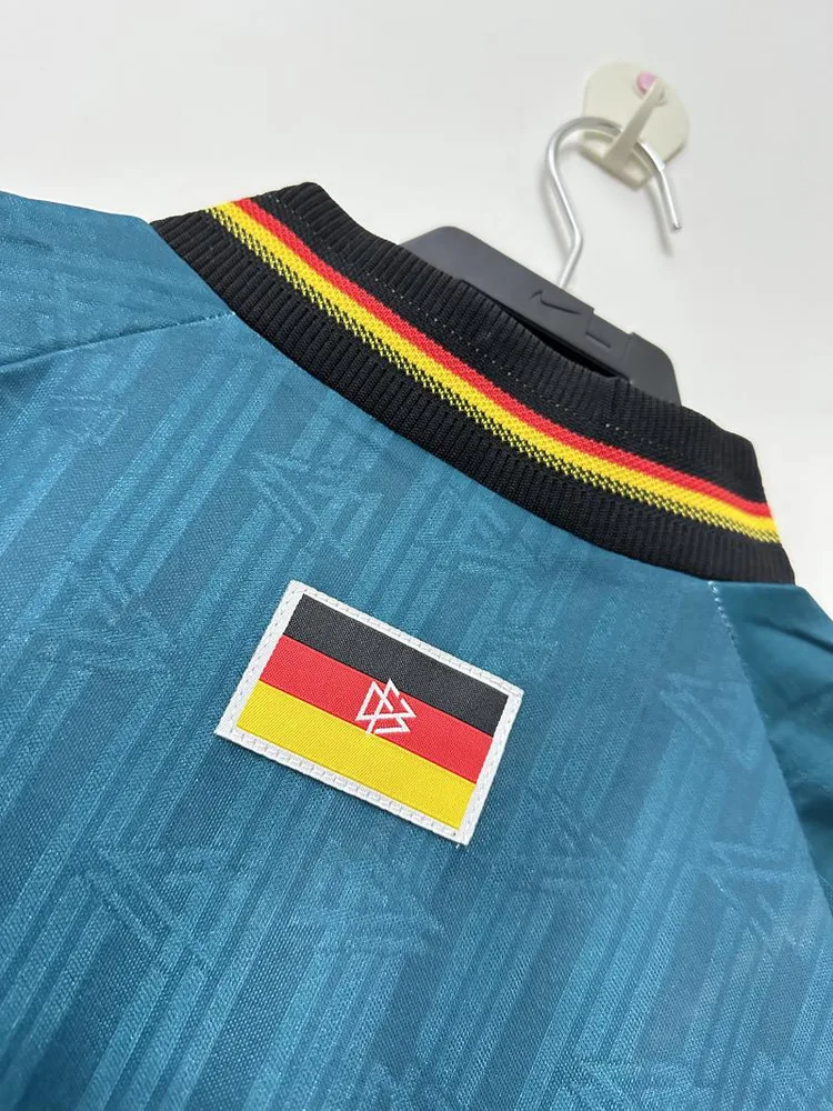 Germany 1996 Retro Soccer Jersey Germany Away 1996 — 7