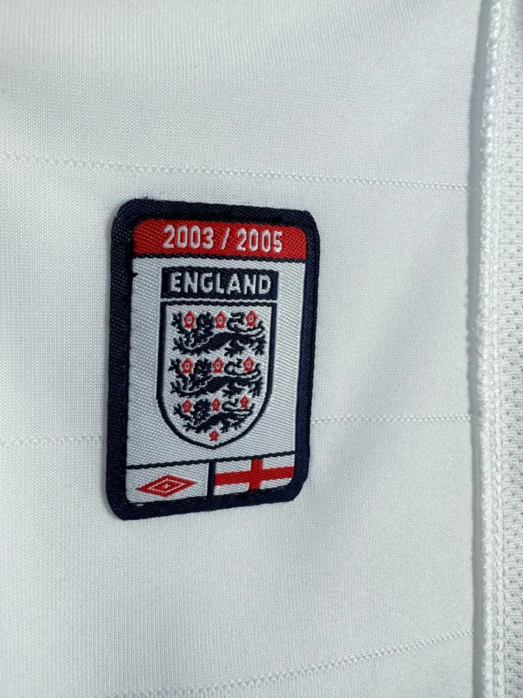 England 2004 Retro England Local Camiseta de fútbol 2004 — 7
