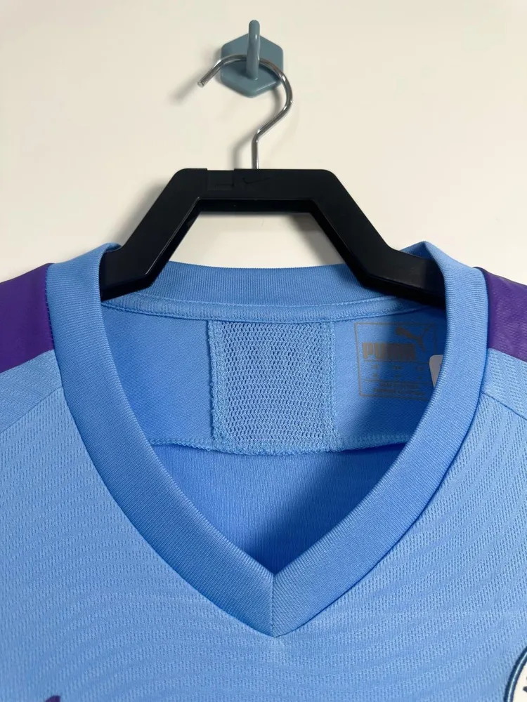 Manchester City 2019-2020 Retro Manchester City Home Football Shirt 2019/2020 — 3