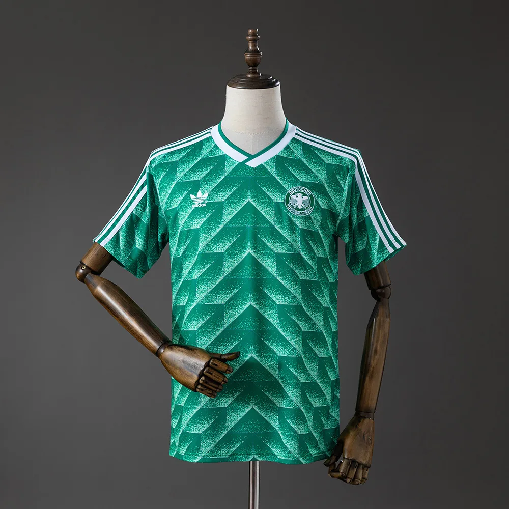 Germany 1990 Retro Germany Away Soccer Jersey 1990 — 1