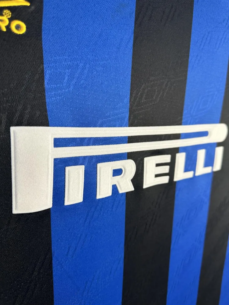 Inter Milan 1995/1996 Retro Inter Milan Home Football Jersey 1995/1996 — 6