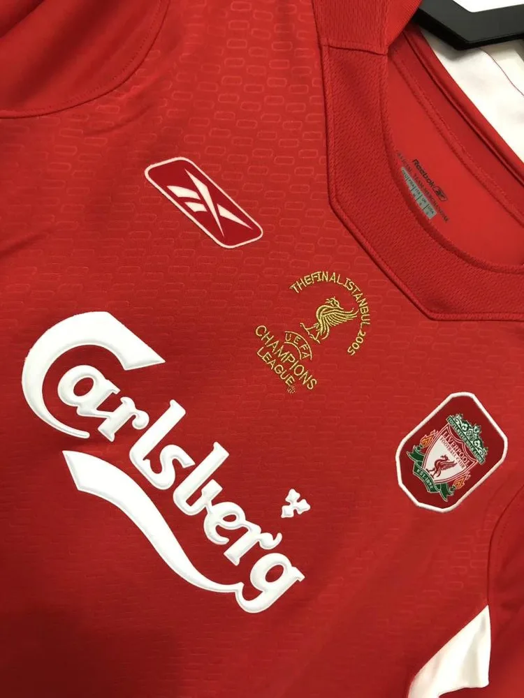 Liverpool 2004/2005 Retro Liverpool Home Football Jersey 2004/2005 — 3