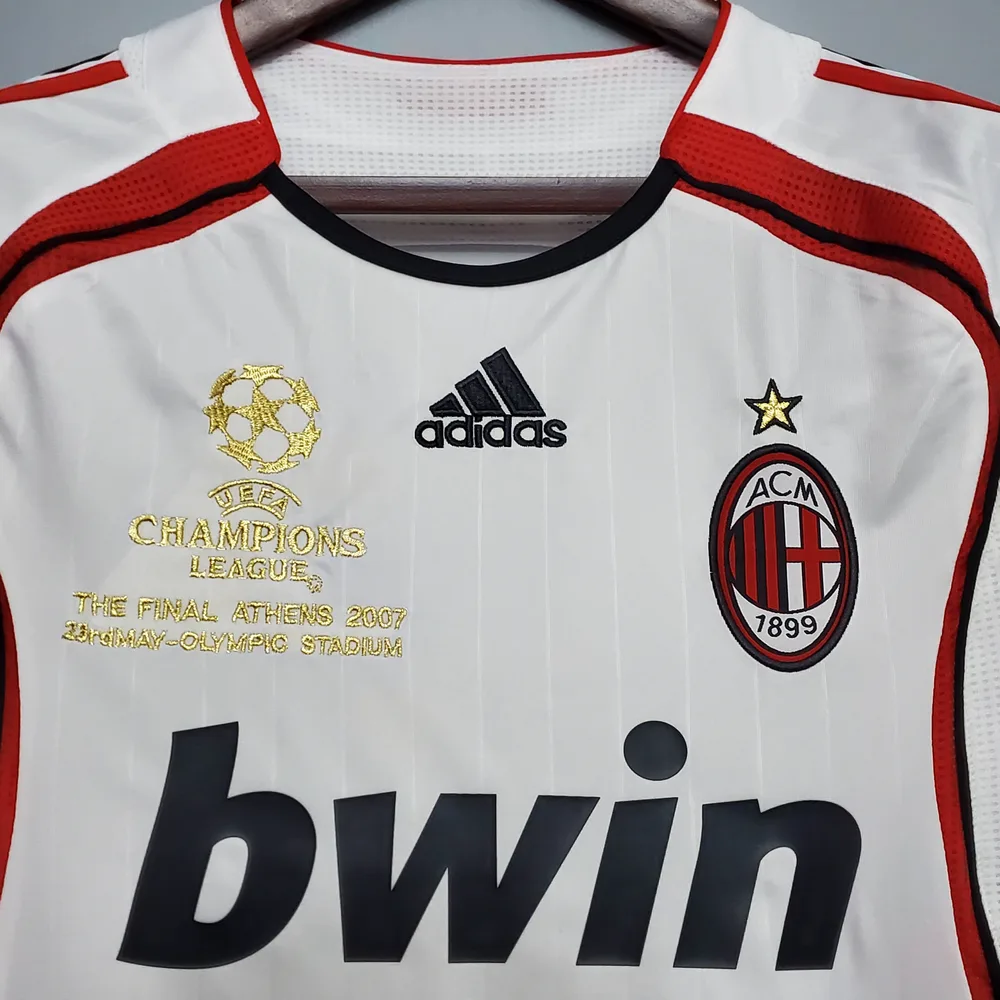 AC Milan 2006/2007 Retro AC Milan Visitante Camiseta de fútbol 2006/2007 — 3