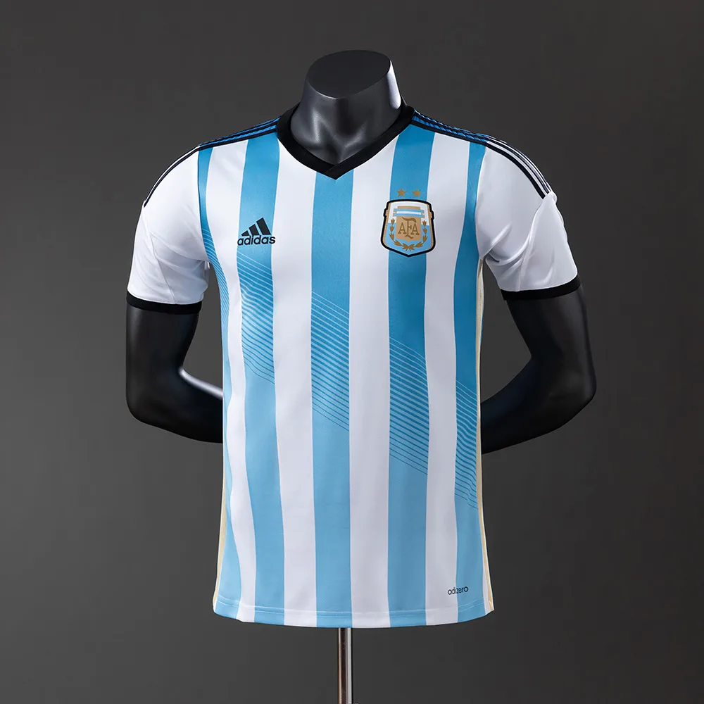 Argentina 2014 Retro Versión jugador Argentina National Team Local Jersey 2014 — 1