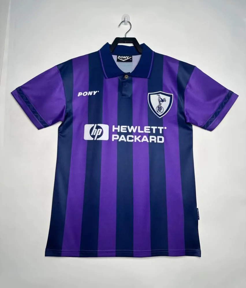 Tottenham 1995-1997 Retro Tottenham Hotspur Visitante Camiseta de fútbol 1995/1997